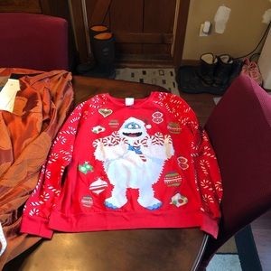 Abominable Snowman Ugly Sweater M